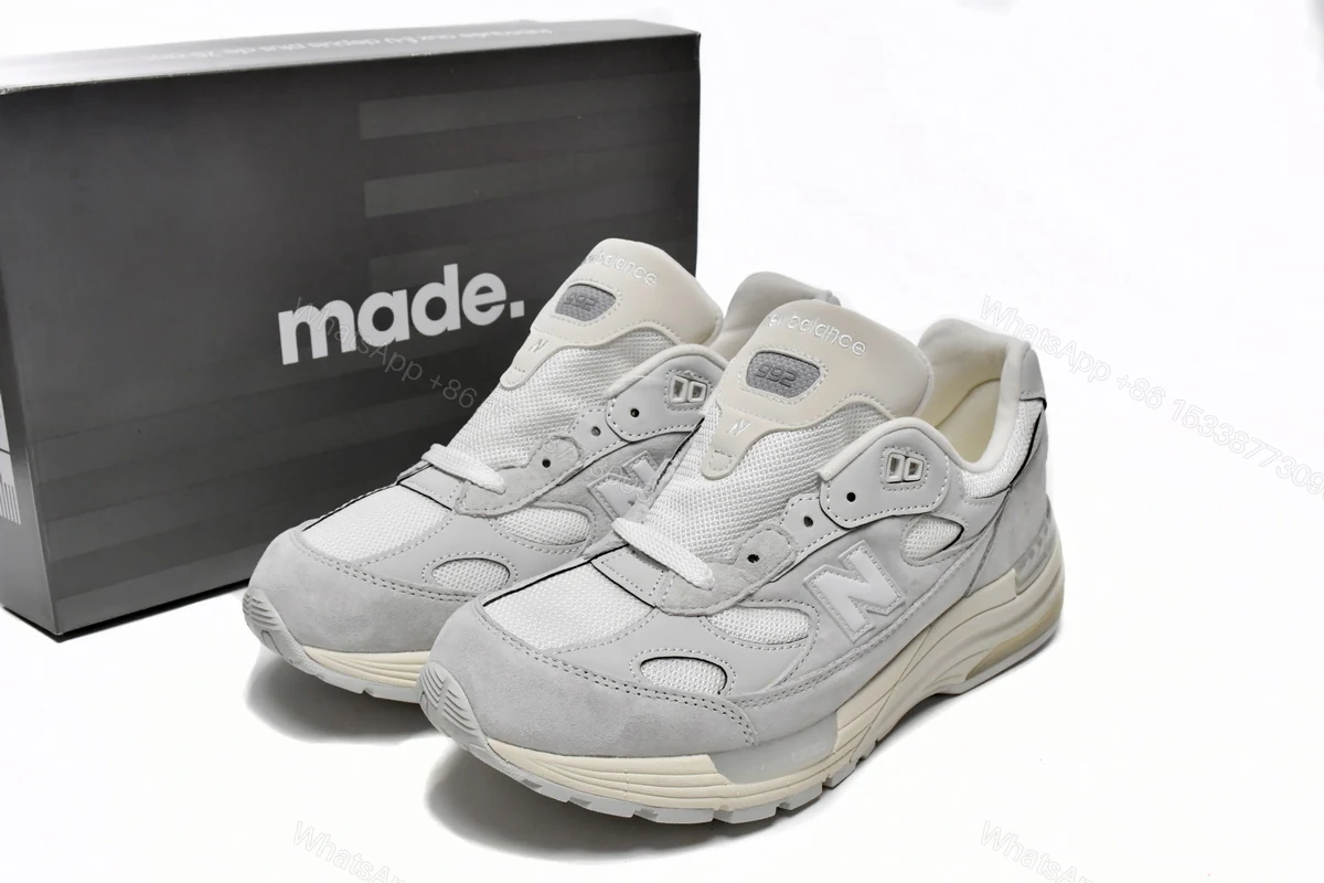 New Balance 992 Gray White15 M992MD — view 2