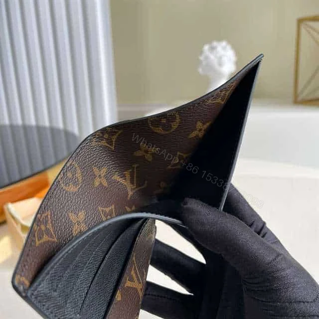 View 6 of Louis Vuitton Gaspar Wallet Monogram Macassar Canvas M93801 – RRG011