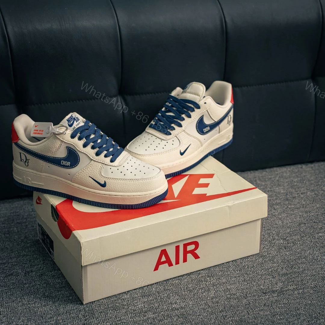 View 5 of FIRST COPY Nike Air Force 1 Dior – Premium 1st Leather Edition