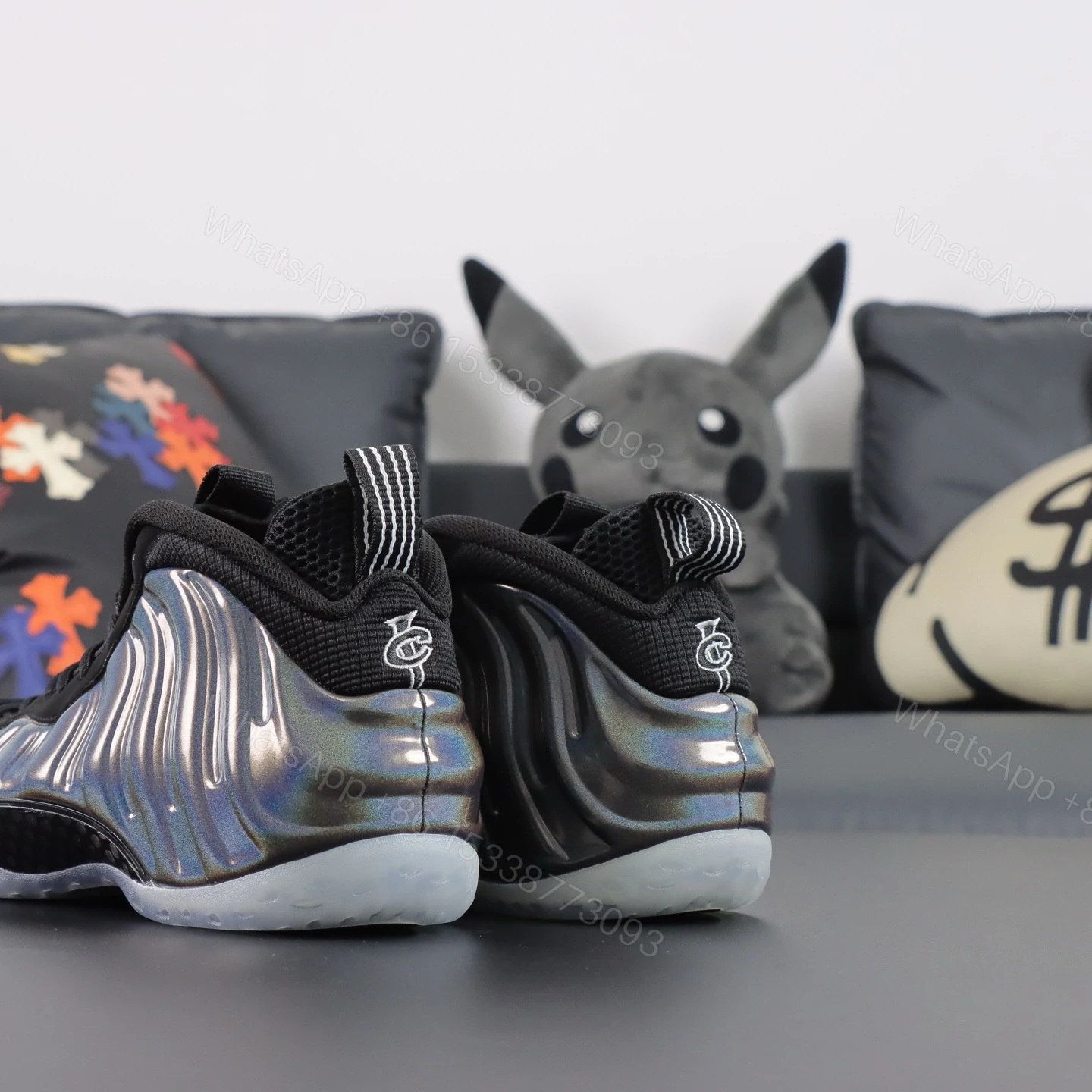 View 5 of Foamposite One “’Hologram”
