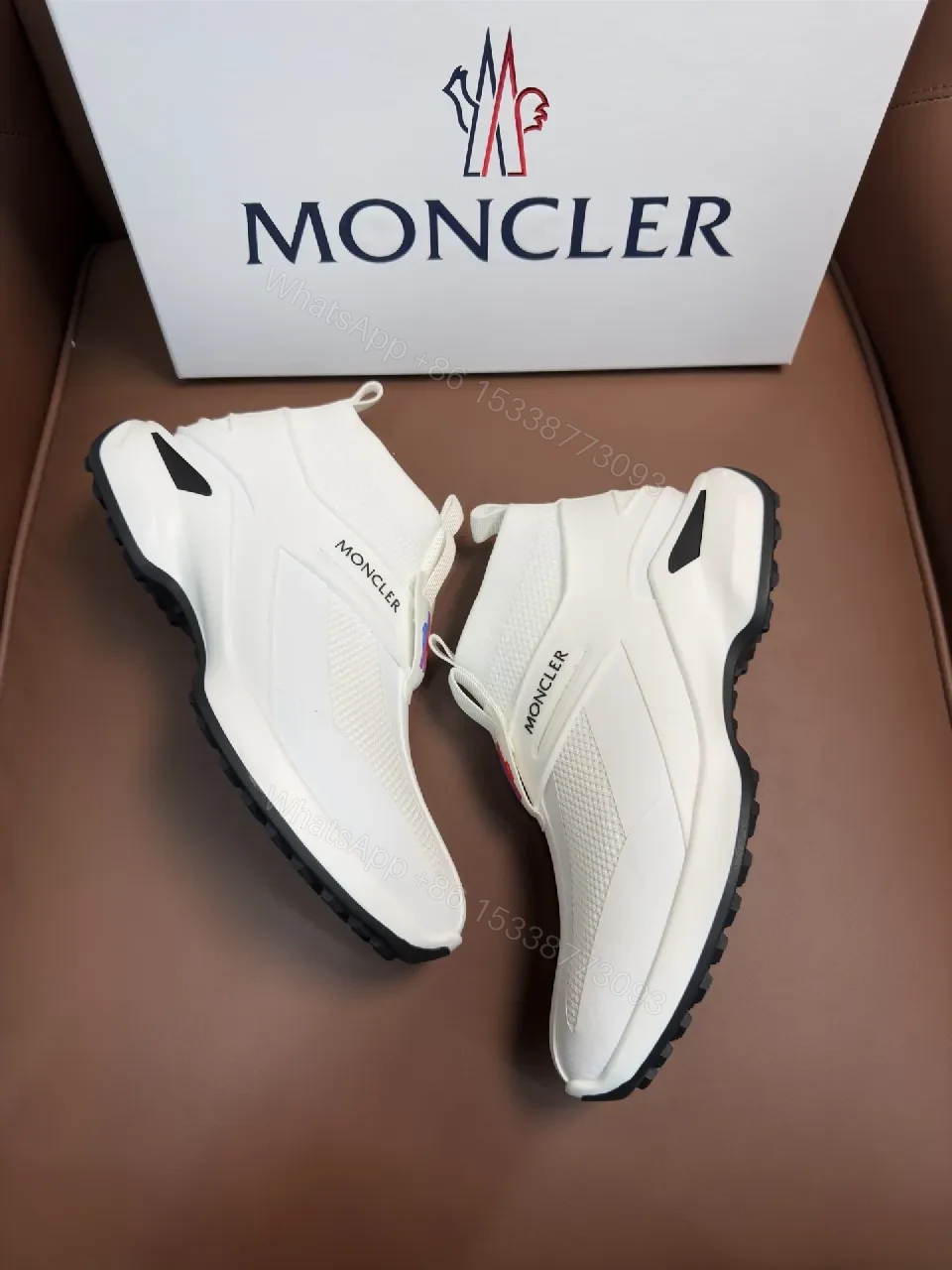 View 9 of Knit-Side Luxe Sneakers: Seamless Comfort, Lightweight