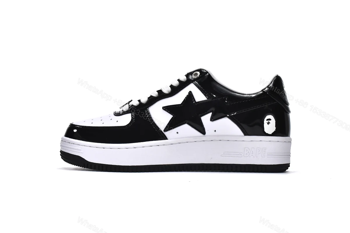 View 11 of Cheap Fake Bape Sk8 Sta Low 1G70-109-0001(BapeSta)