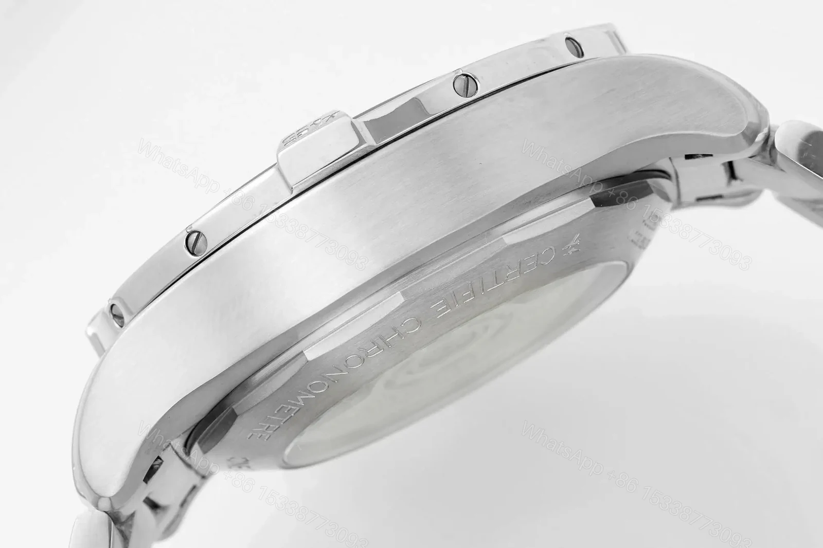 View 8 of Breitling Avenger B01 Chronograph 42 Stainless Steel Blue Dial Bracelet AB0146101C1A1
