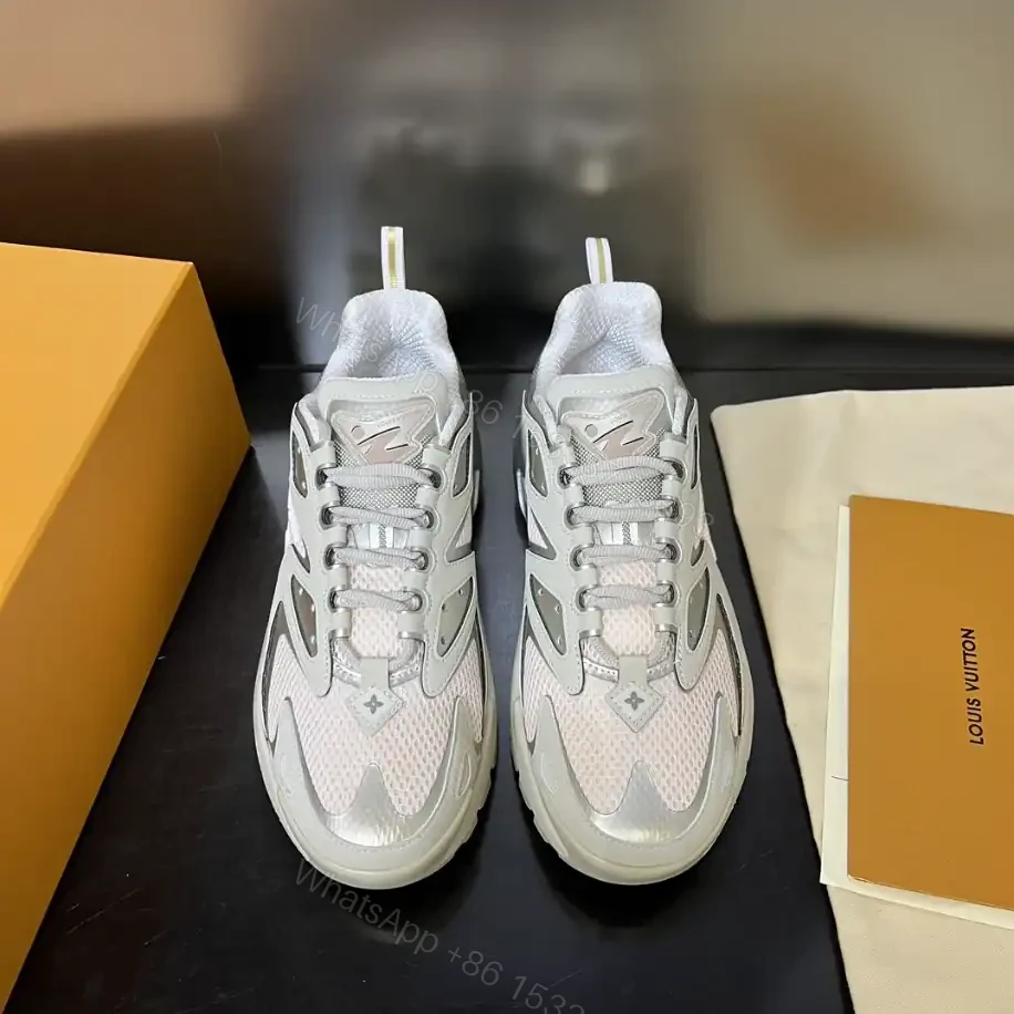View 5 of LOUIS VUITTON RUNNER TATIC SNEAKER IN BEIGE – LSVT349