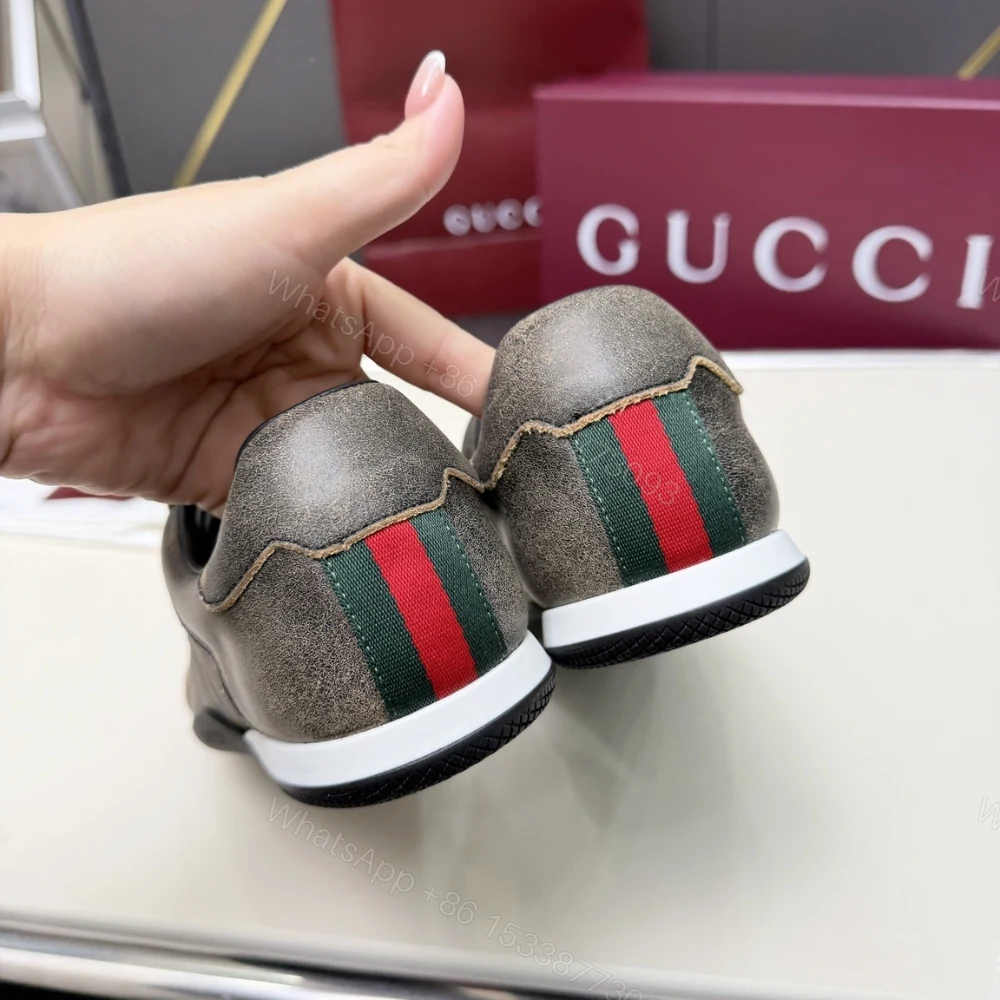 View 5 of Gucci Men Shift Trainers Black 857018 Aaf0E 1086