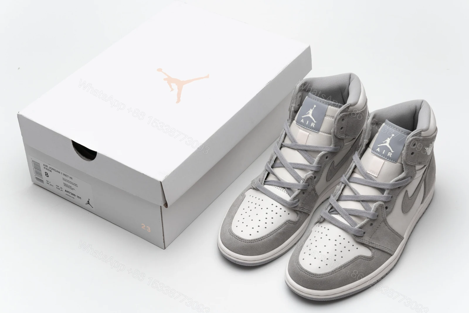 Air Jordan 1 Retro High Pale Ivory (W) AH7389-101 — view 2