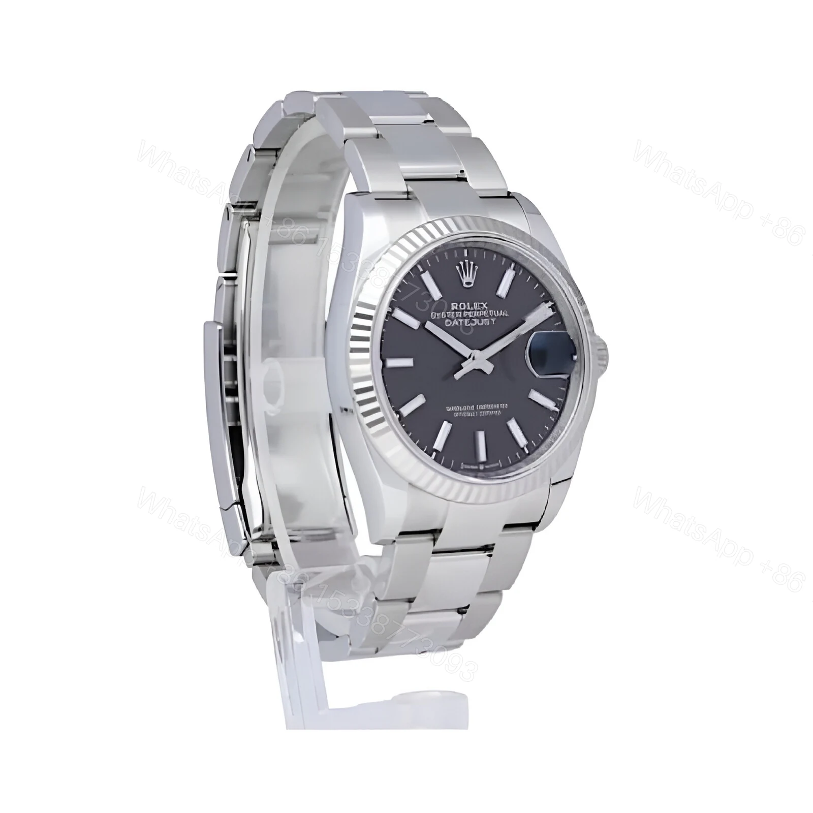 View 2 of Rolex Datejust Oyster 126334 White Gold Replica