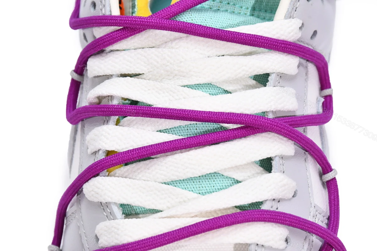 View 5 of OFF WHITE x Nike Dunk SB Low The 50 NO.21 DM1602-100