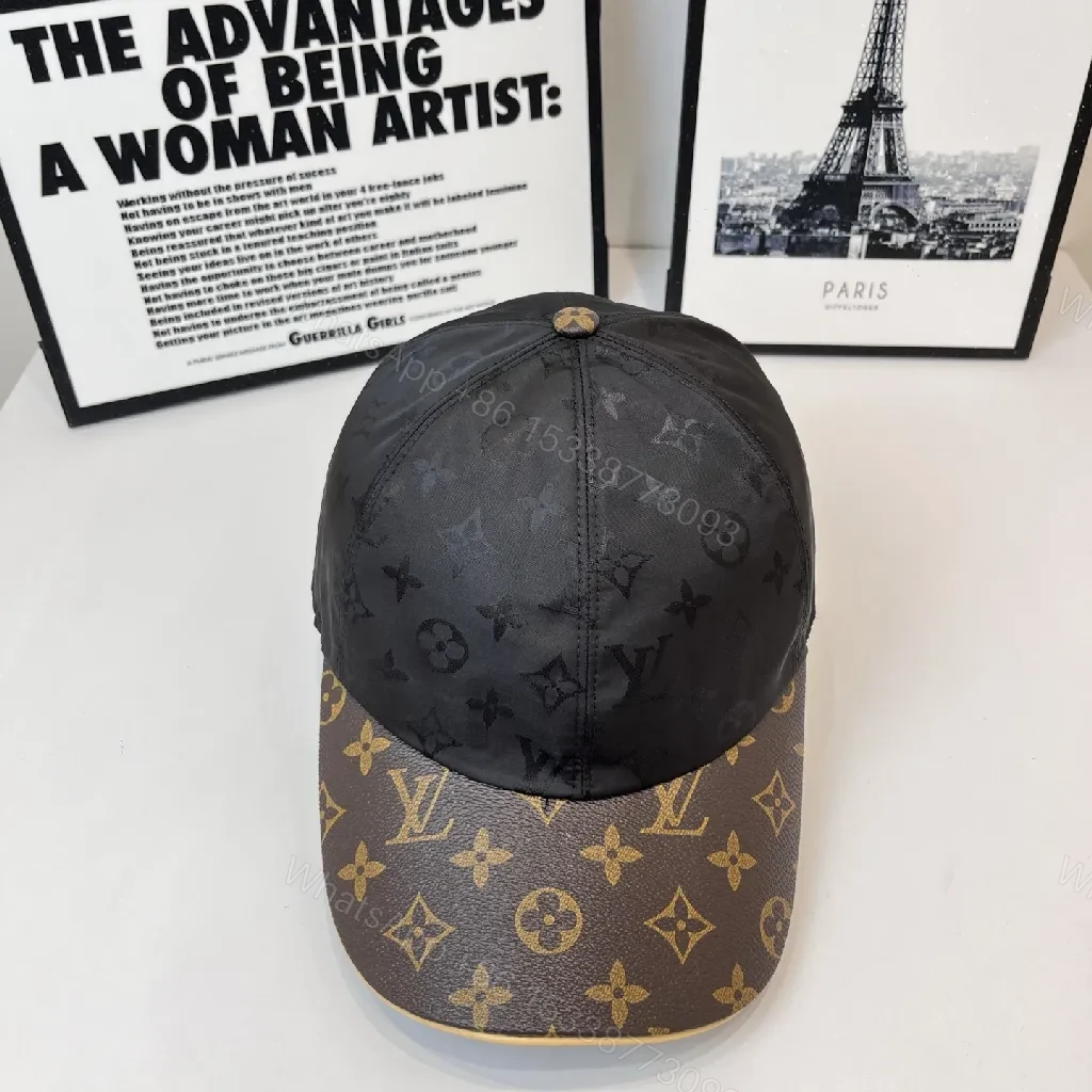 View 7 of Monogram Peak Cap: Modern Luxe, Signature Monogram Cap