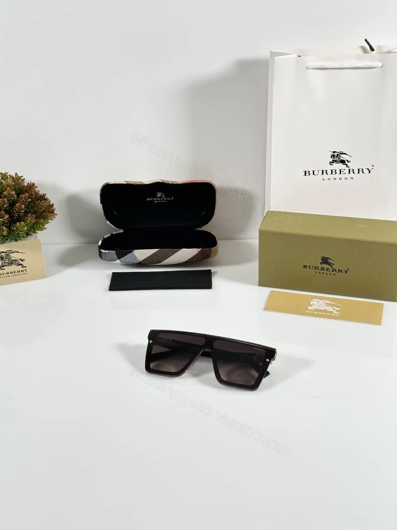 View 4 of First Copy Burberry 4231 Brown Sunglasses