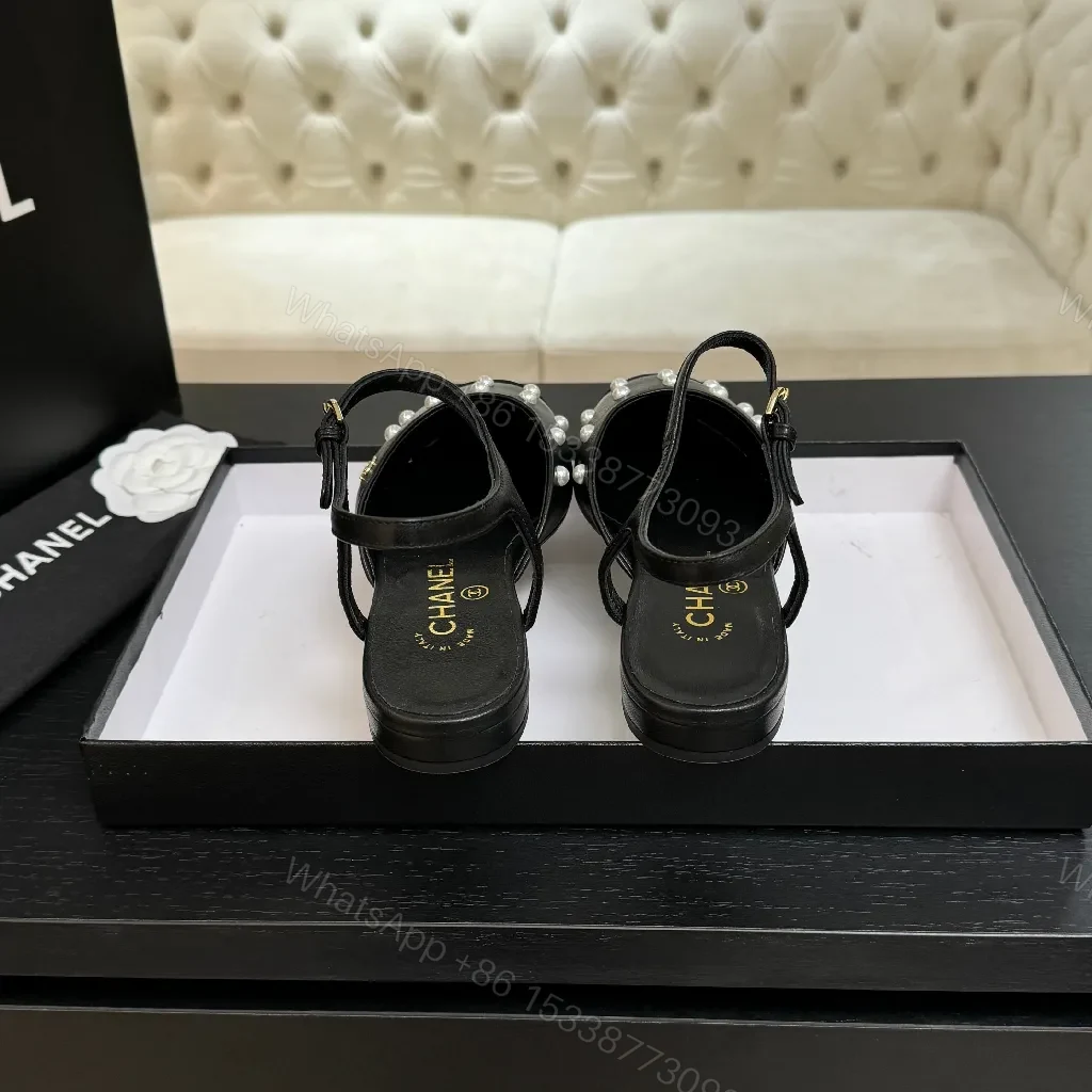 View 3 of Sophisticated Studded Slingback Pumps: Black Leather, Luxe Style