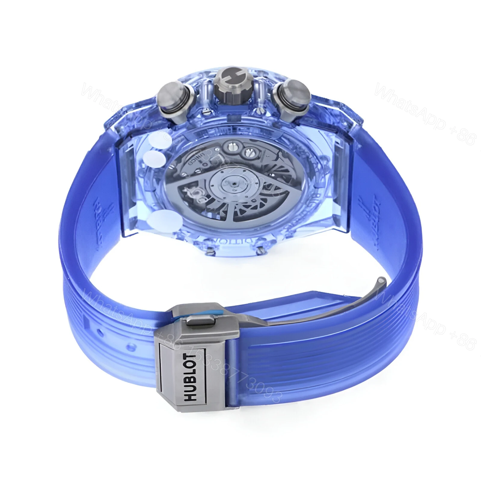 View 4 of Hublot Blue Sapphire Replica