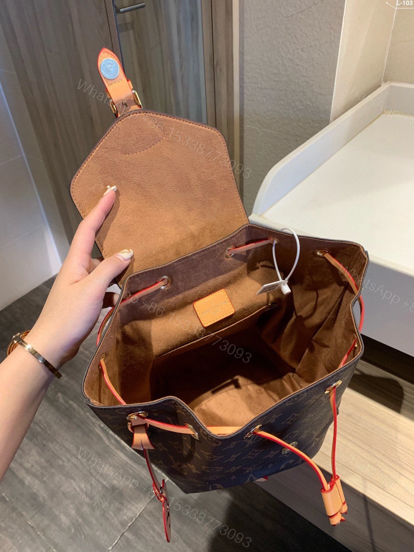 View 3 of Louis Vuitton Backpack Montsouris Monogram