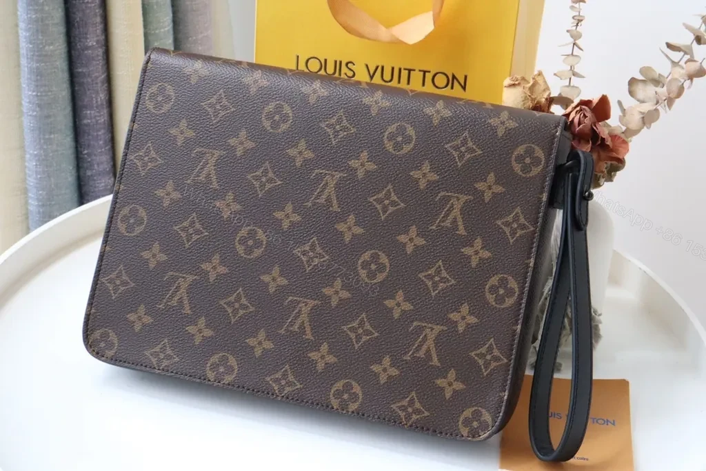View 2 of Monogram Canvas Crossbody: Elegant, All-Day Luxury Bag
