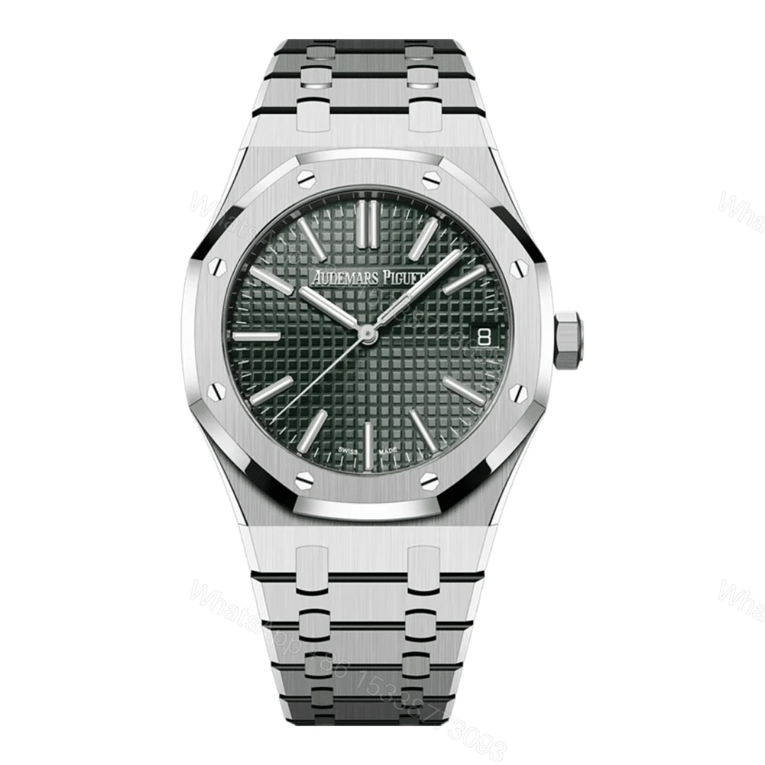 Audemars Piguet Royal Oak 15510st Green Dial Replica — view 1