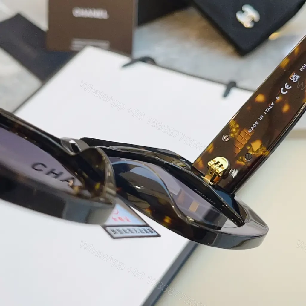 View 4 of Oversized Square Sunglasses in Tortoiseshell with Gradient Lenses