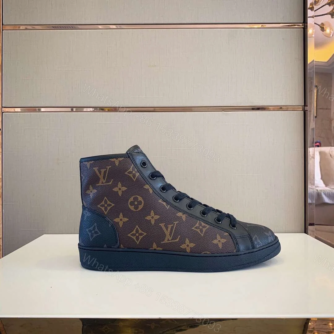 View 6 of LOUIS VUITTON MONOGRAM HIGH TOP SNEAKER LV053