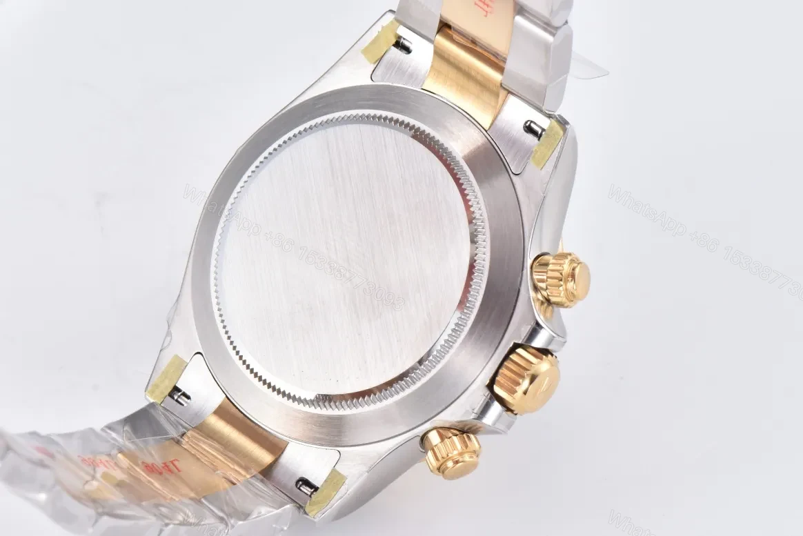 View 7 of DJ Factory Clean Factory Clean Rolex Daytona Gold & Silver Watch