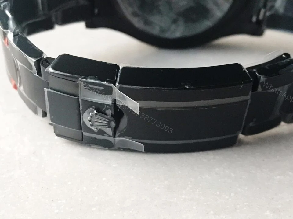 View 7 of VRF FACTORY 1:1 Rolex YachtMaster All Black PVD Best Edition Black Dial SA3135