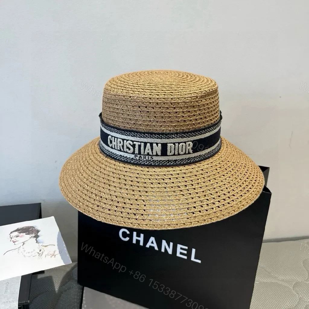 View 8 of Straw Visage Hat — Sun-Kissed Elegance, All-Day Comfort