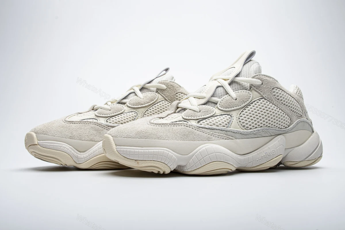 View 4 of Yeezy 500 “Bone White” FV3573