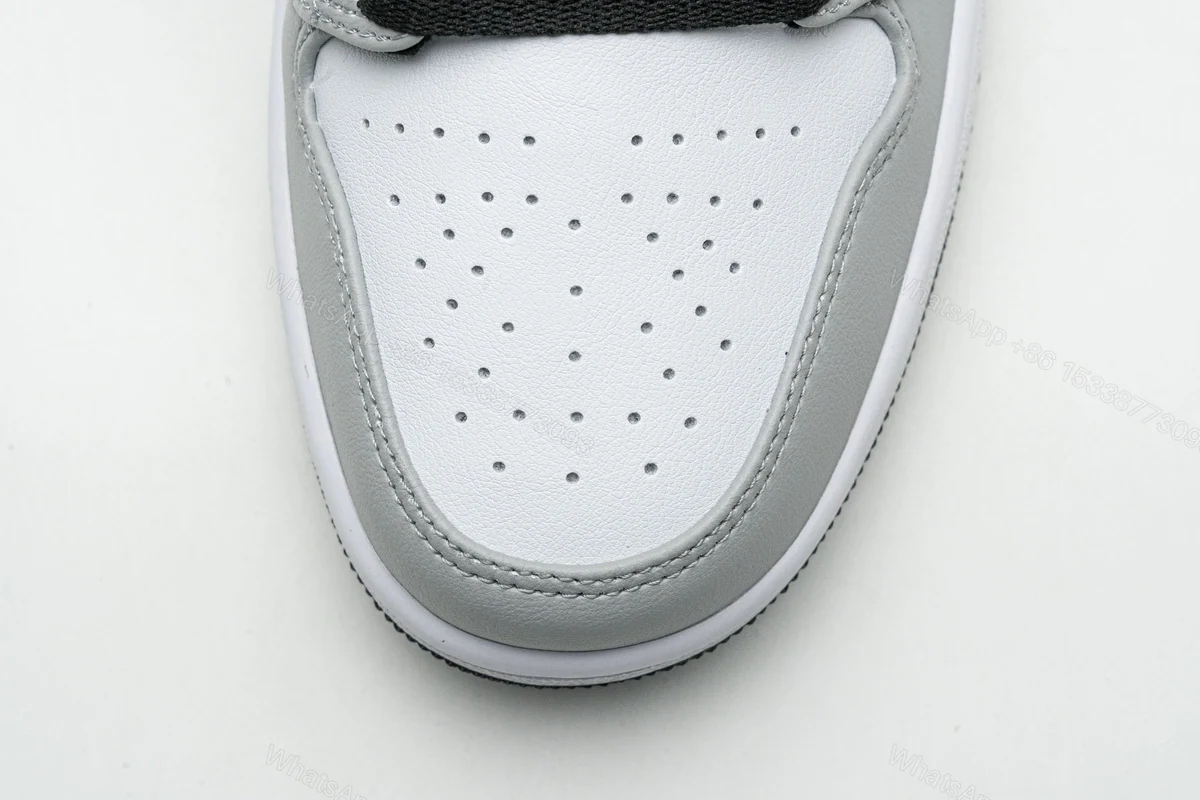 View 9 of Air Jordan 1 Low Light Smoke Grey 553558-030