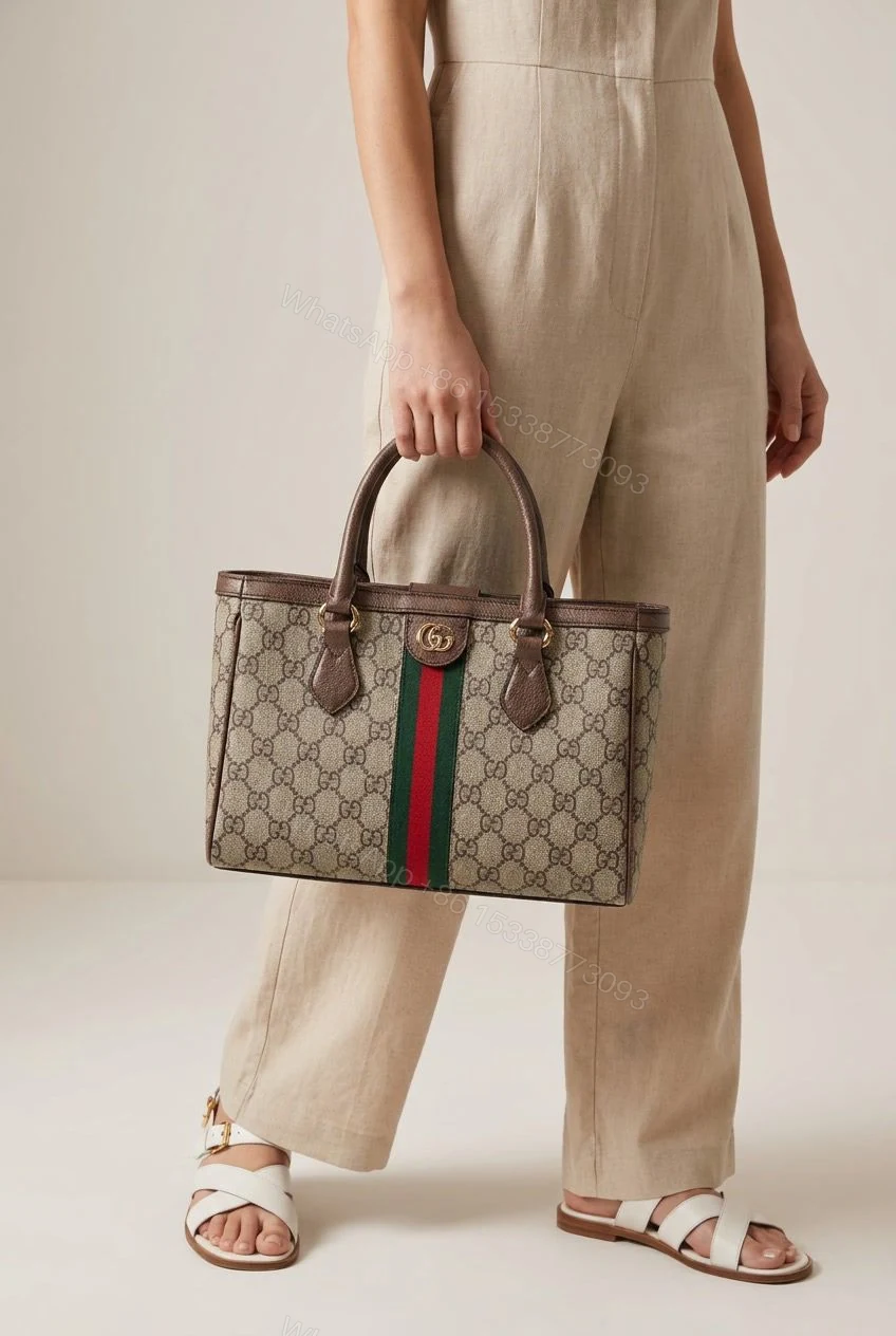 View 4 of Gucci Ophidia GG Medium Tote Bag First Copy | AAA+ Replica Designer Bag