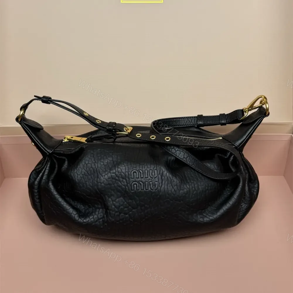 View 2 of 高仿miumiu*5BC191小羊皮單肩包黑色免檢版