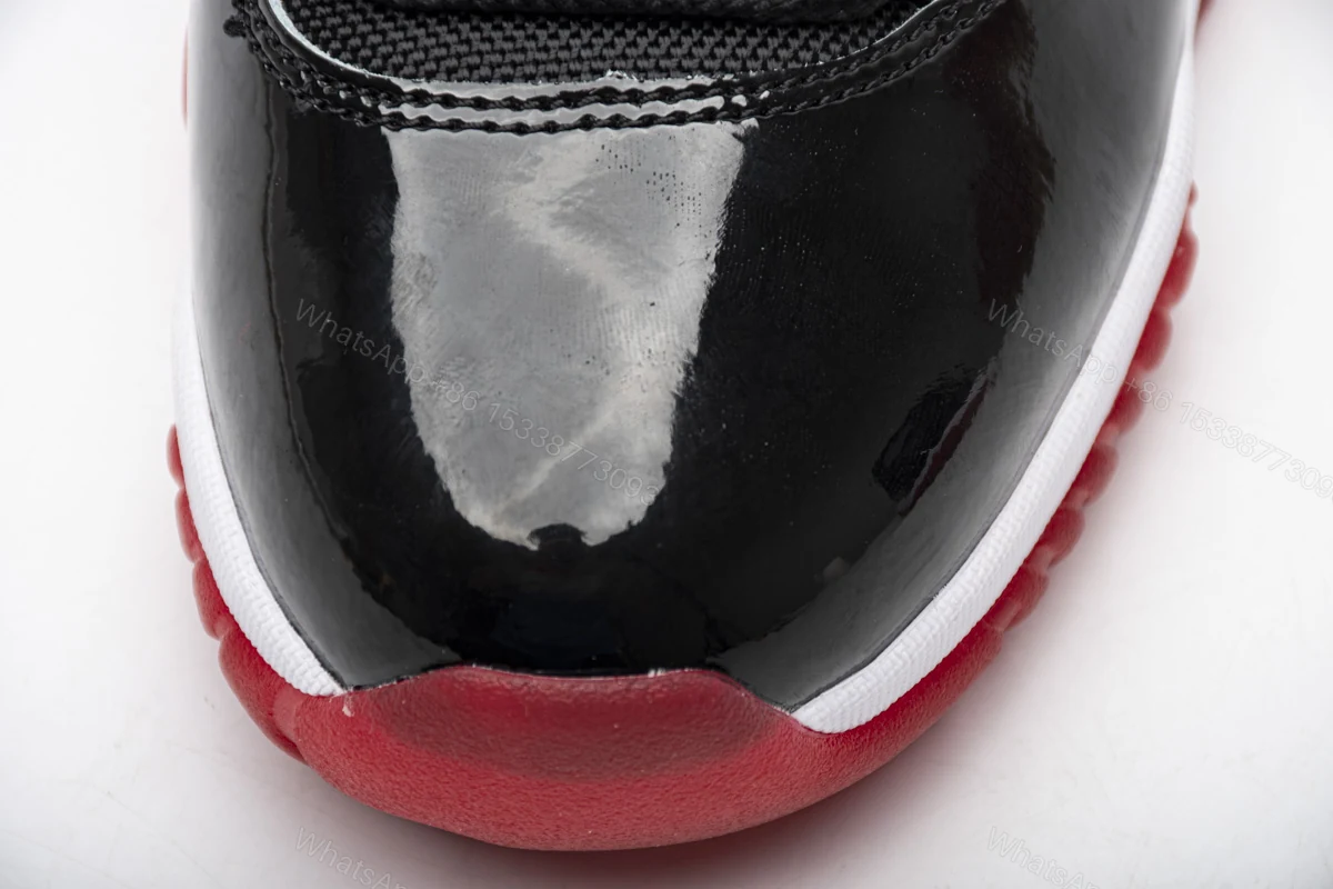 View 10 of Air Jordan 11 High Retro “Bred 2019” 378037-061
