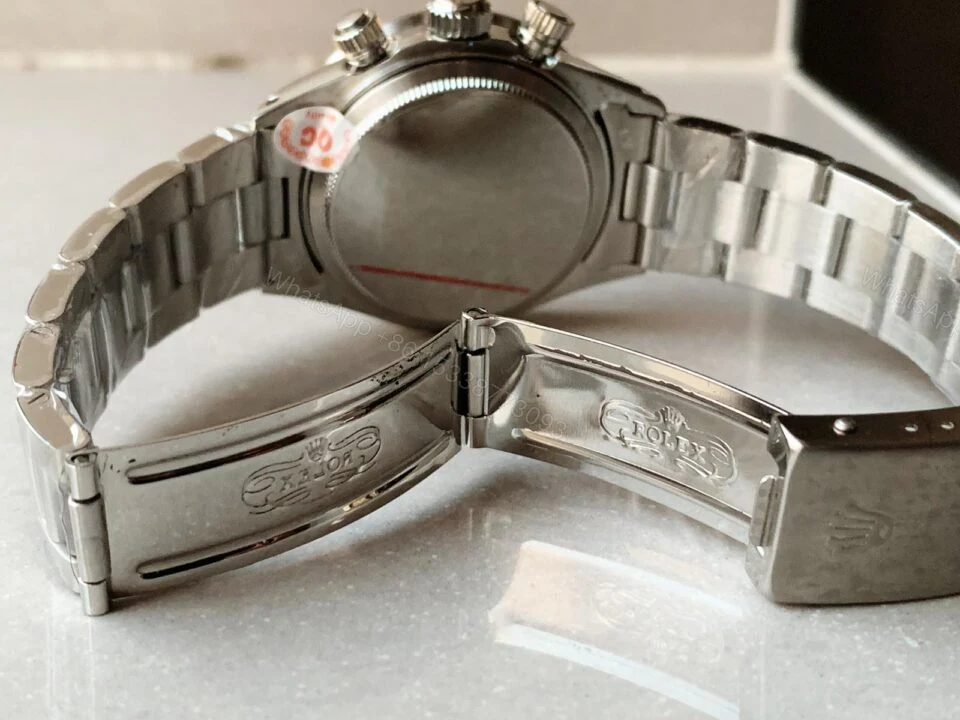View 8 of VINTAGE Rolex Daytona 6263 SS White Dial 2 on Bracelet Venus 75