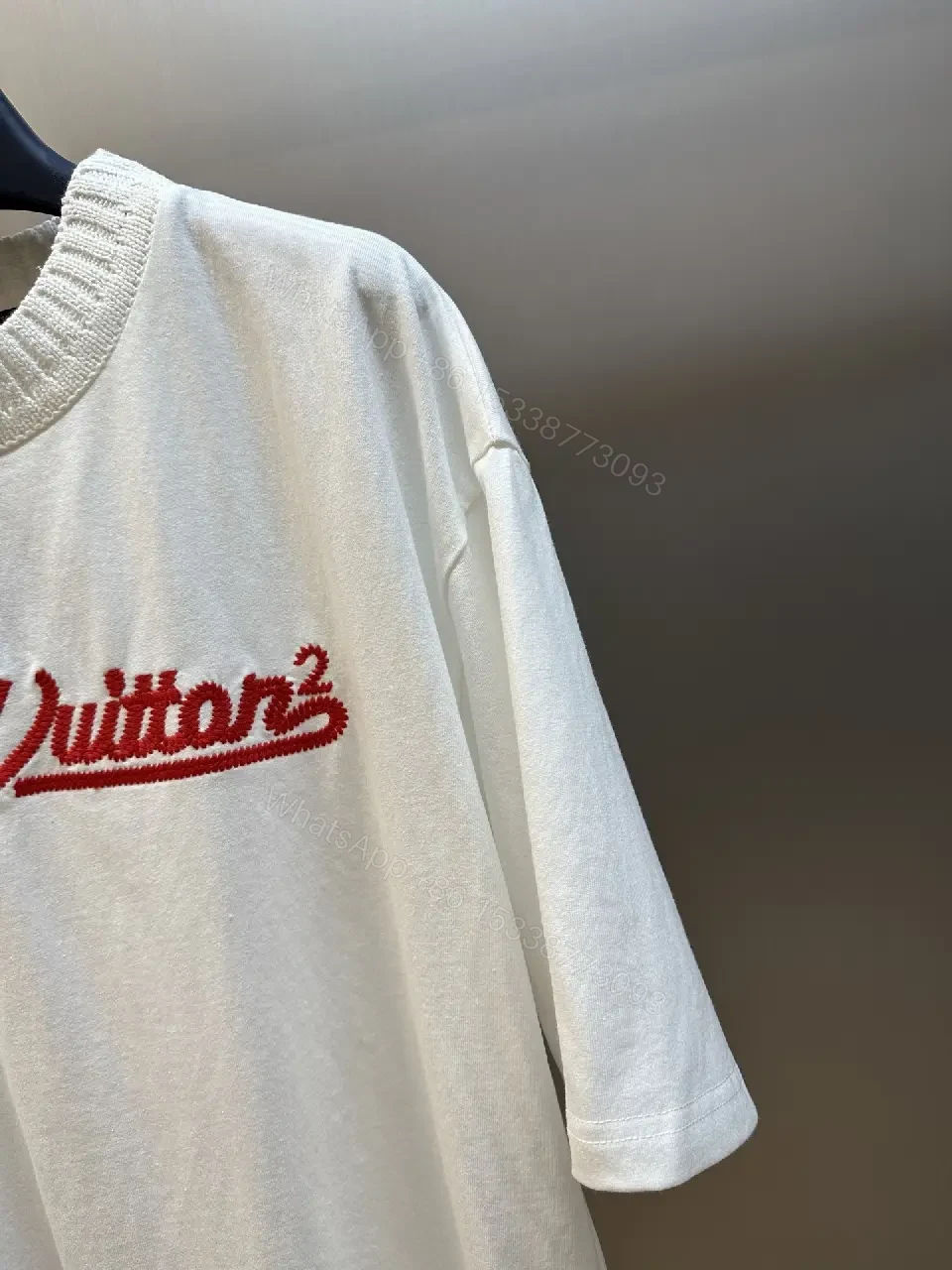 View 2 of Minimalist Logo Tee - Oversized, Premium Cotton Blend, Unisex