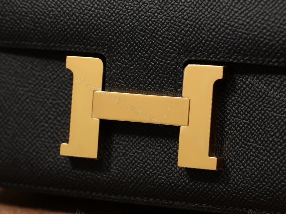 View 7 of 頂級復刻包包HermesConstance19系列黑色金扣