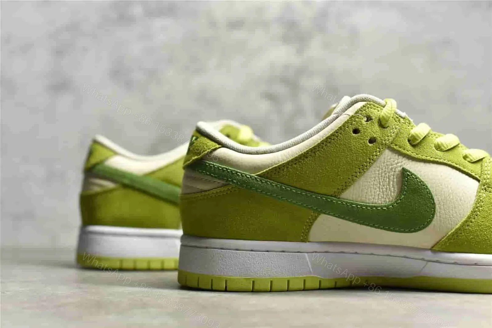 View 5 of UA Dunk SB Low Green Apple