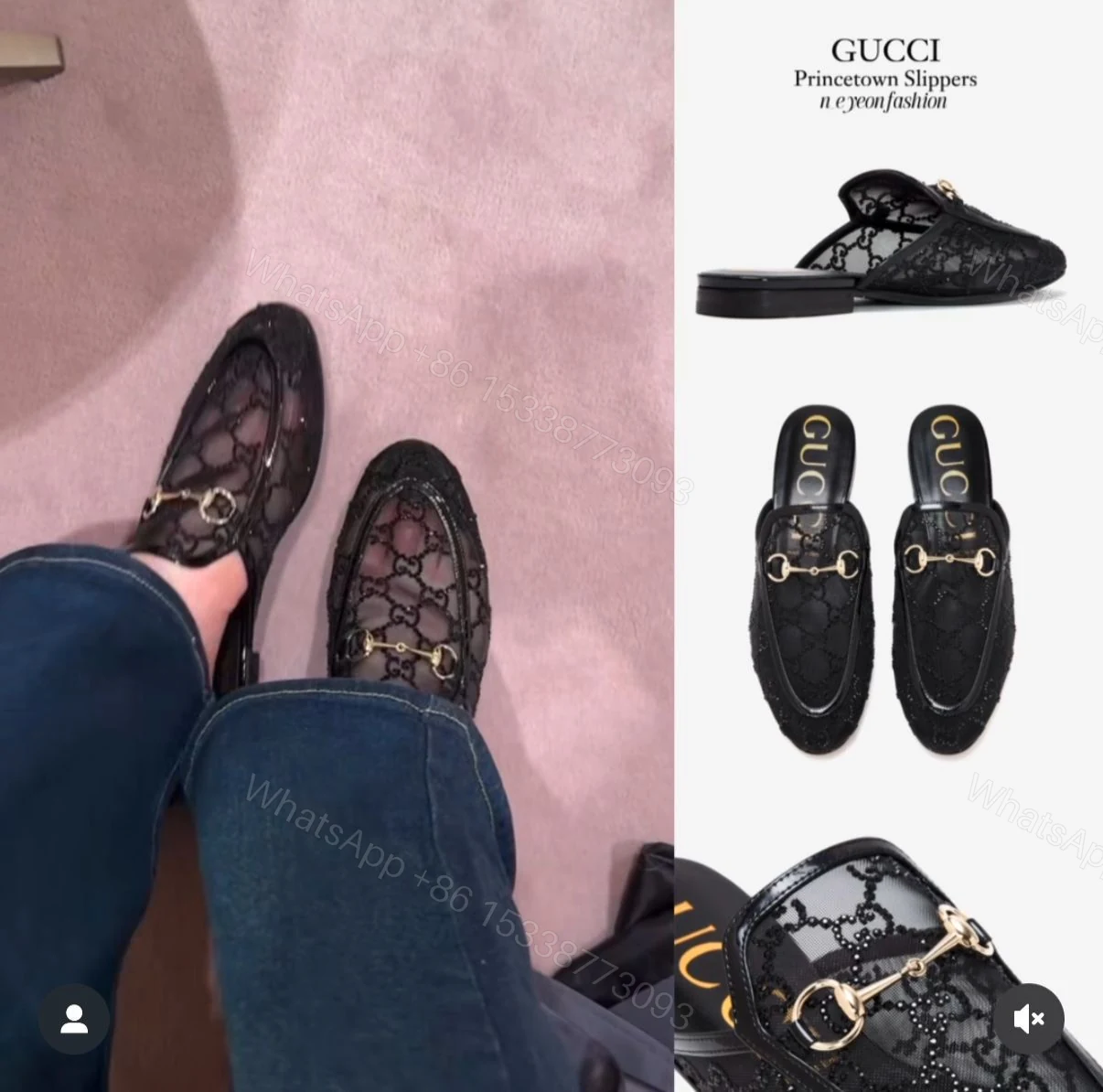View 4 of FIRST COPY Gucci Latest 2025 Mules