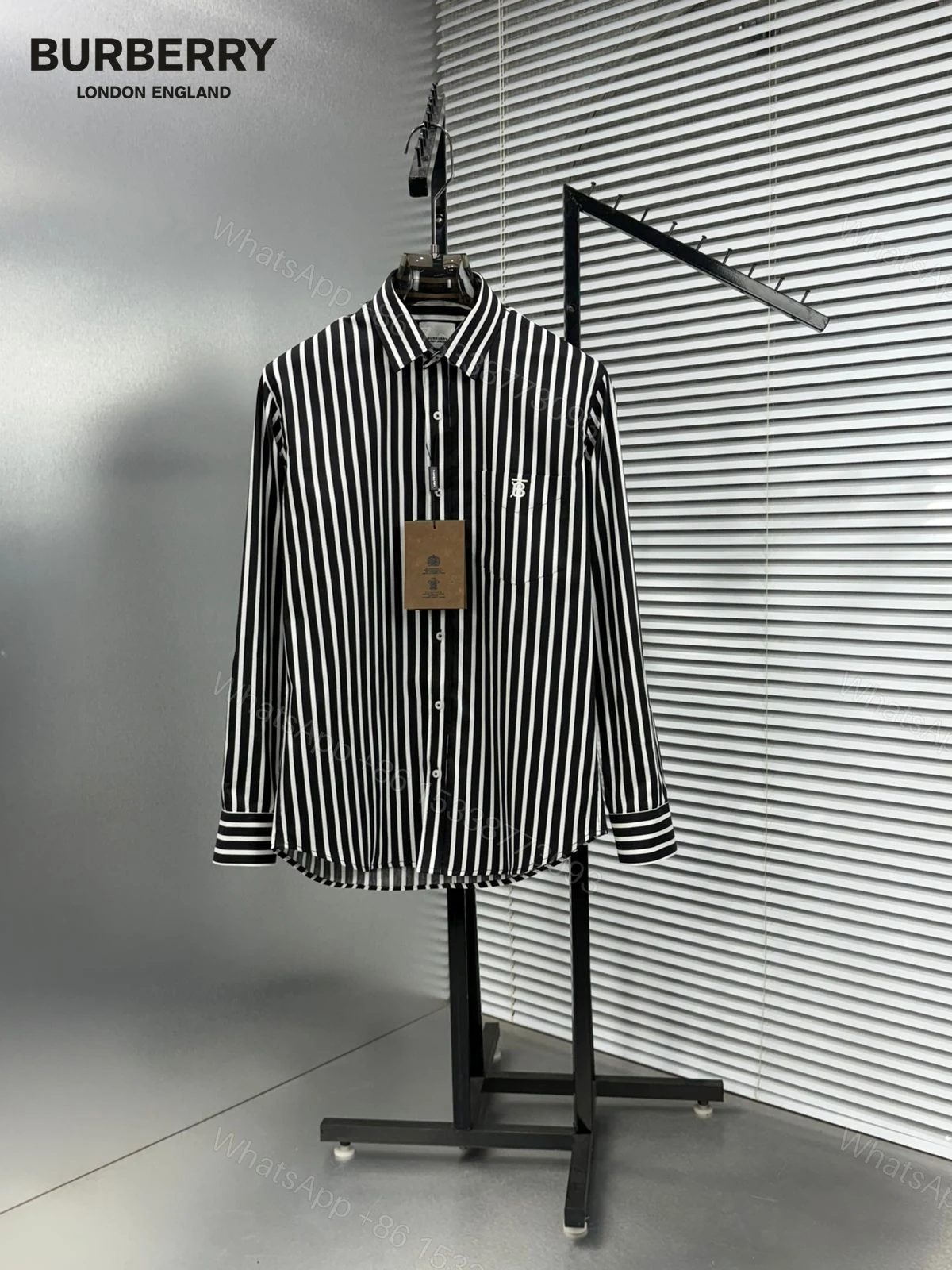 View 4 of First Copy Burberry Premium Original Cotton Lycra Shirts for Men