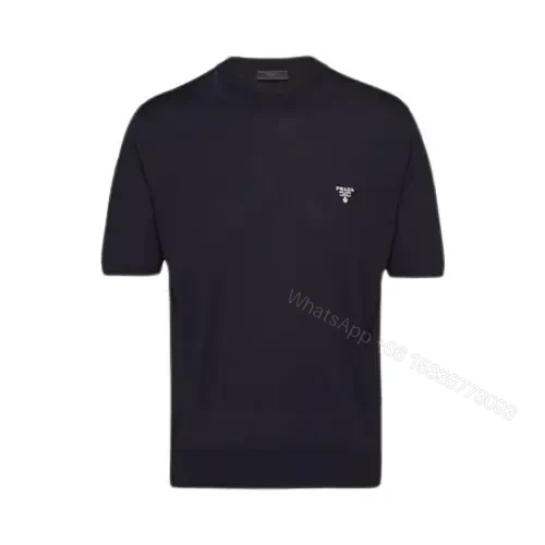 PRADA Superfine Wool Crew-Neck t shirt — view 1