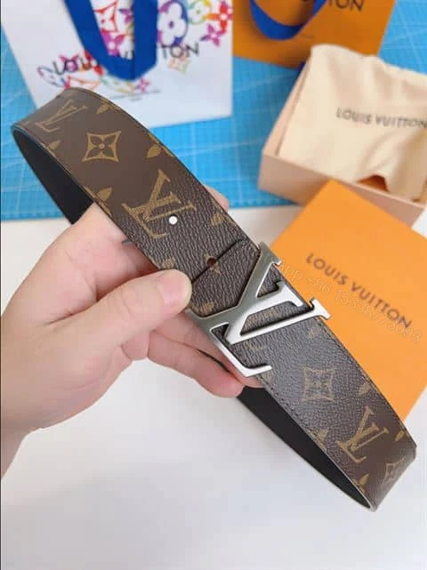 View 2 of LOUIS VUITTON INITIALES 40MM REVERSIBLE BELT – B187
