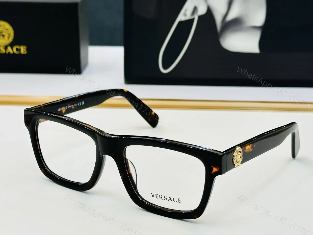 View 4 of Black Acetate Eyewear - Bold Everyday Chic, Luxe Ready