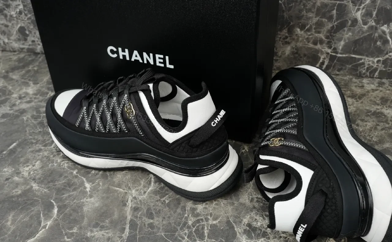 View 4 of Textured Luxe High-Top Sneaker with Zigzag Stitching