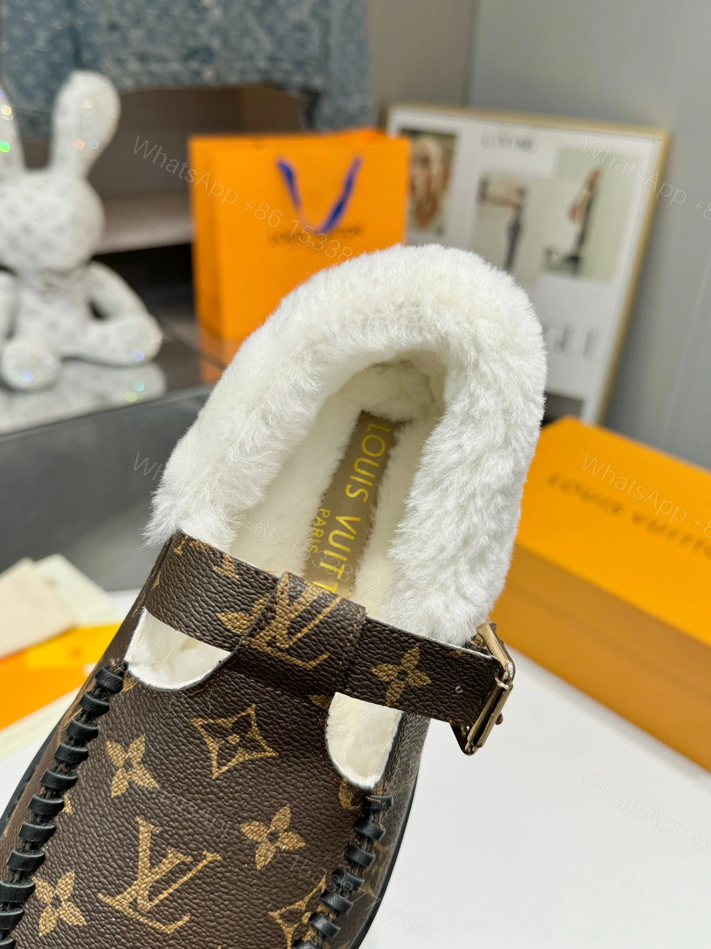 View 9 of LOUIS VUITTON COLORADO COMFORT MARY JANE MONOGRAM BROWN