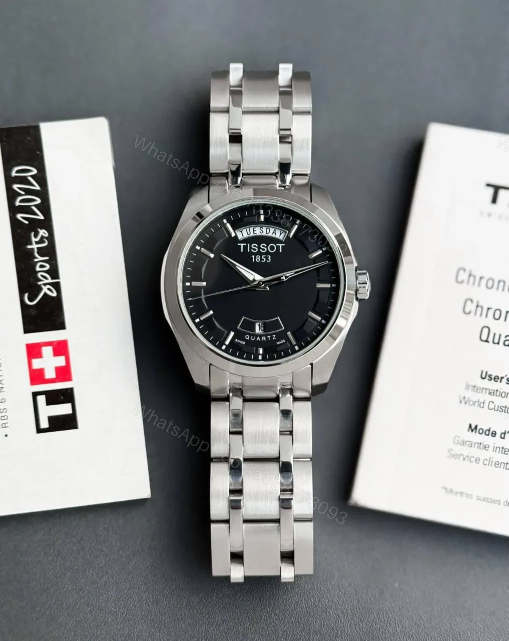View 3 of Tissot T-Classic Day-Date 1853