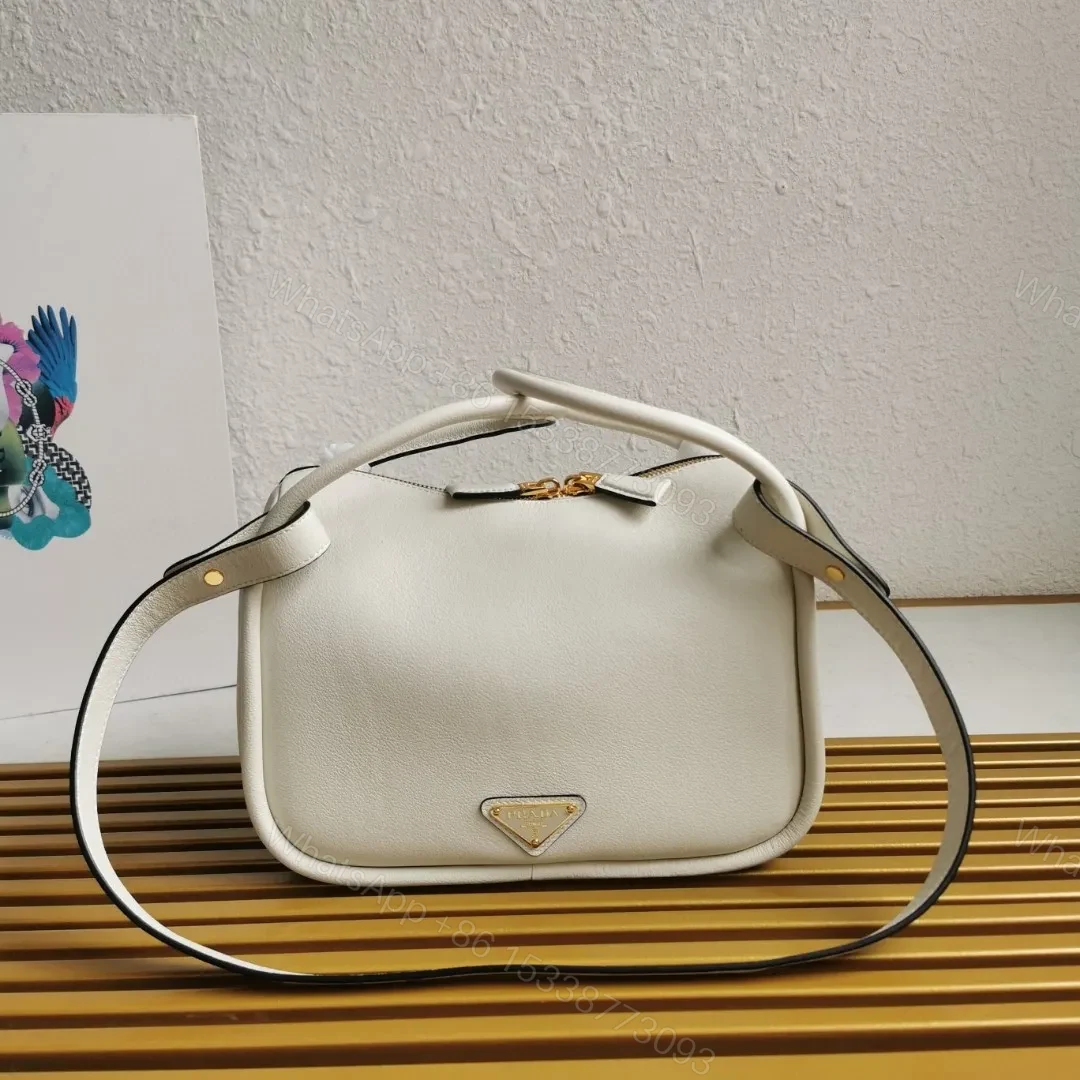 Prada Leather Darling Top-Handle Bag — view 1