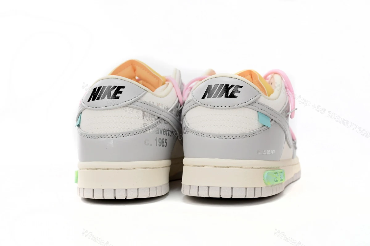 View 3 of OFF WHITE x Nike Dunk SB Low The 50 NO.09 DM1602-109
