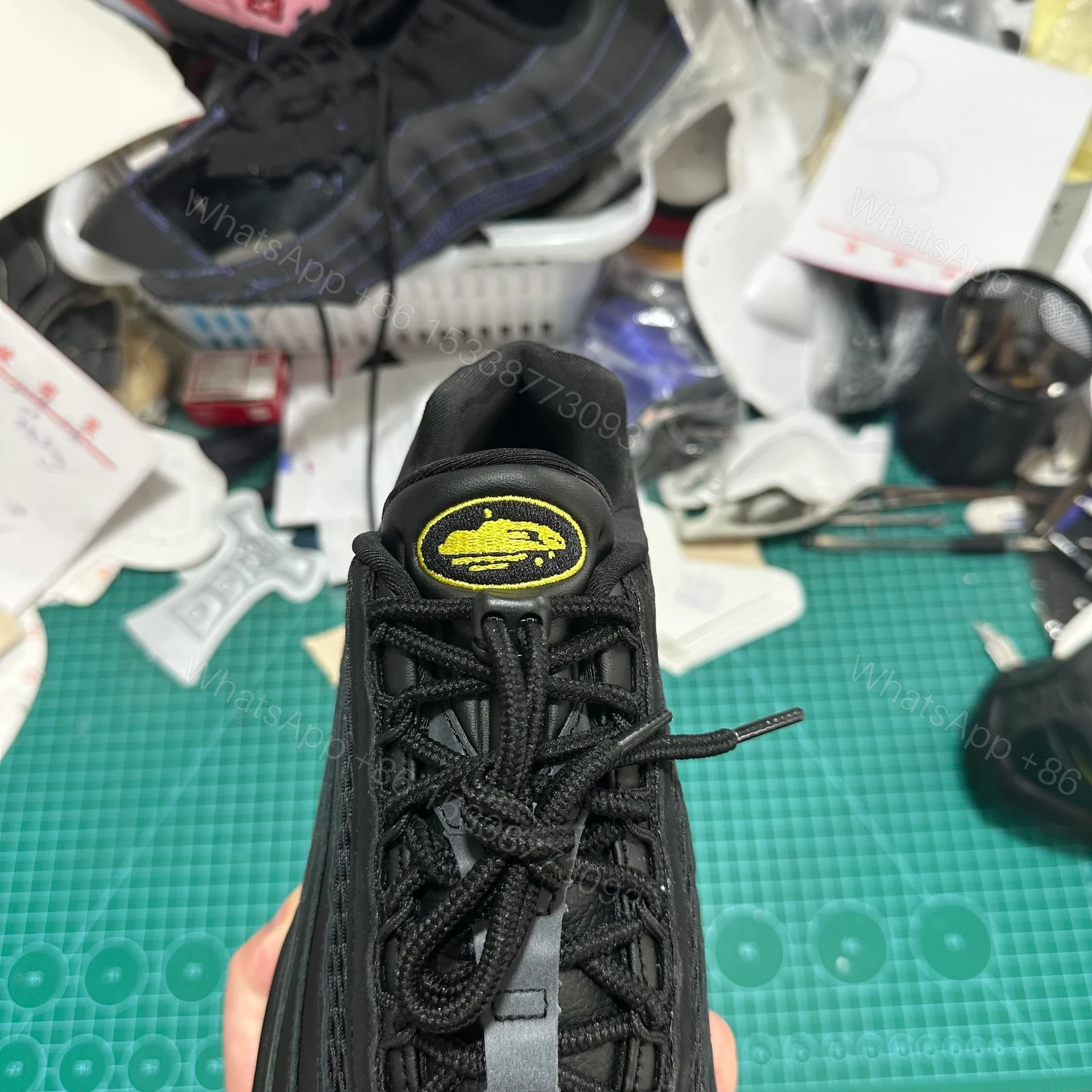 View 6 of Nike Air Max 95 Corteiz Honey Black