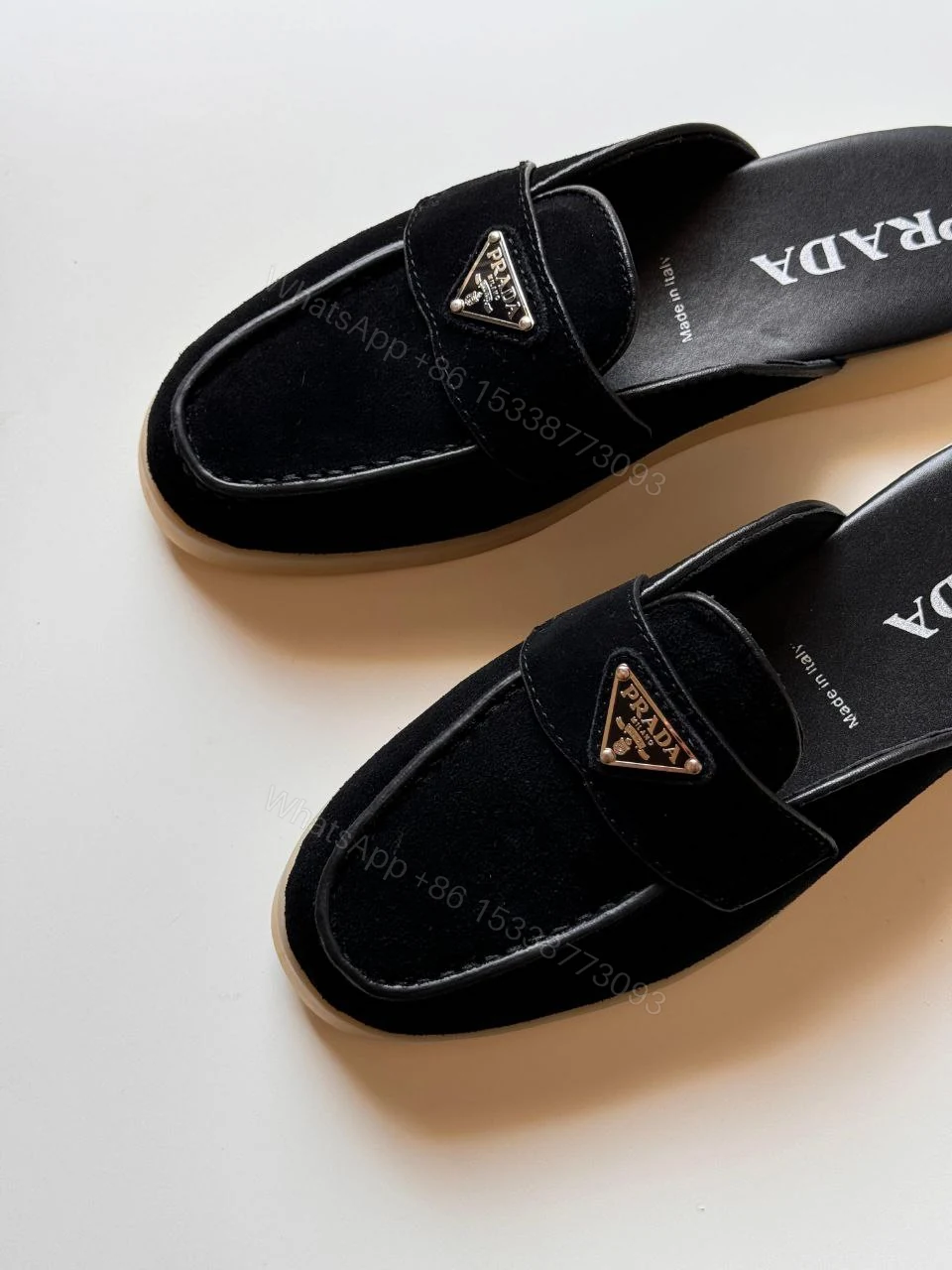 View 6 of suede mules