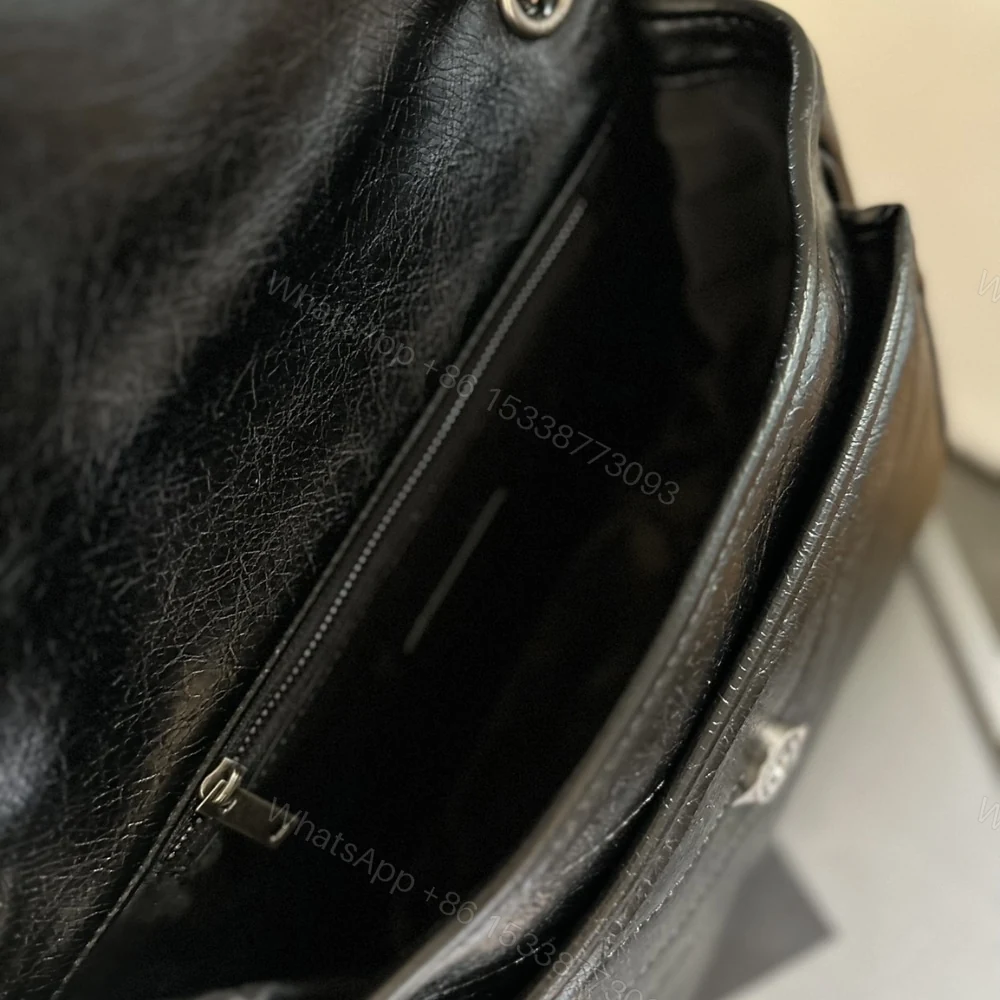 View 7 of Saint Laurent Niki Medium In Vintage Black 28Cm