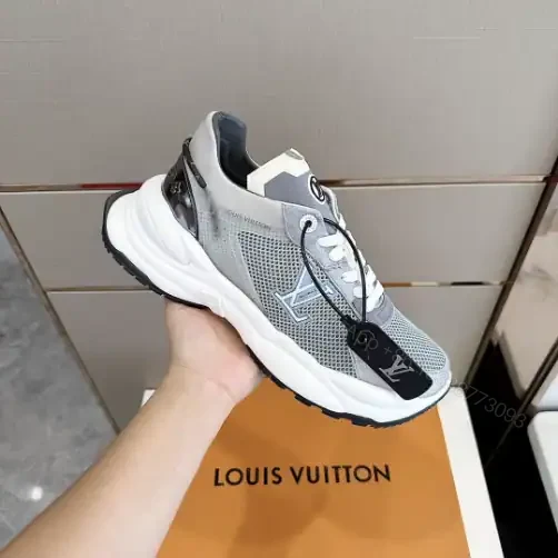 View 10 of LOUIS VUITTON RUN 55 SNEAKERS IN GREY – LSVT357
