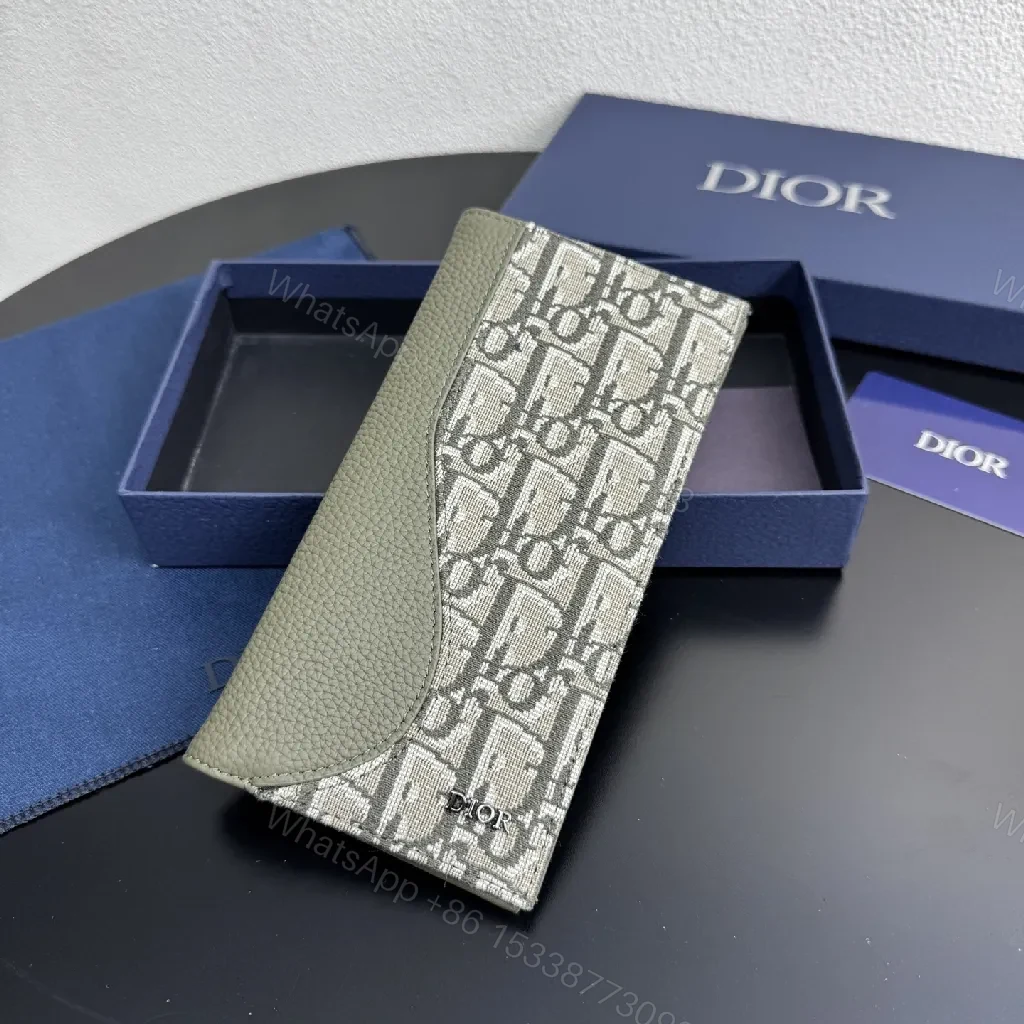 View 6 of Monogram Knit Pebble Leather Chic Wallet: Compact, Luxe