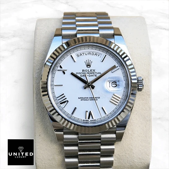 View 8 of Rolex Day-Date Stripe Dial Replica
