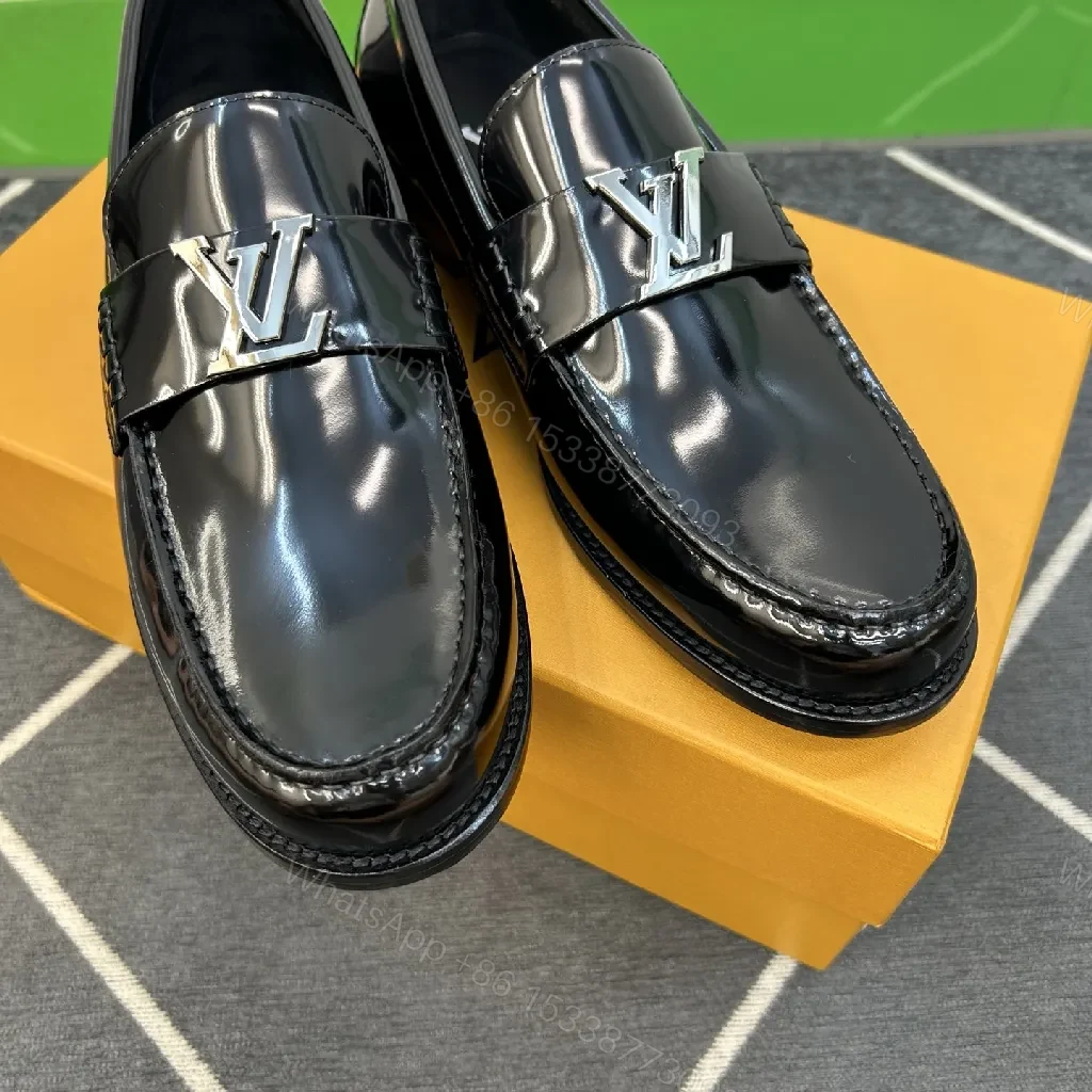 View 5 of Polished Patent Loafers: Luxury Hardware, All-Day Comfort